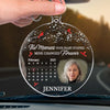 Custom Photo Your Love Lives On In Us - Memorial Personalized Custom Car Ornament - Acrylic Custom Shaped - Sympathy Gift For Family Members