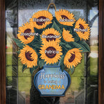 Let Your Love For Your Grandkids Shine Through Every Day - Family Personalized Custom Shaped Home Decor Wood Sign - House Warming Gift For Mom, Grandma