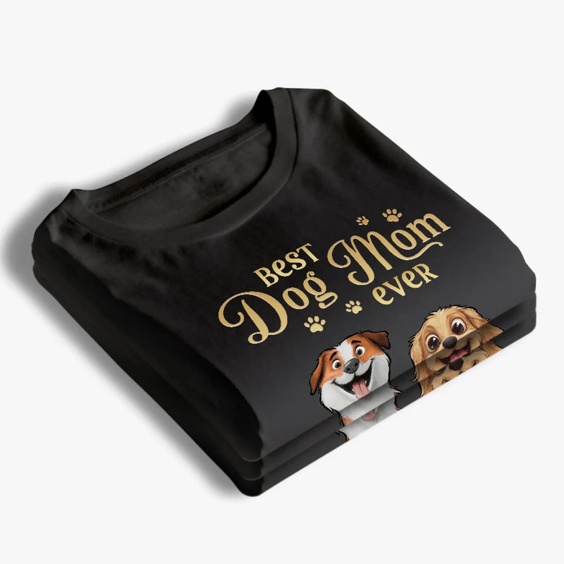 Happiness Is Being A Pet Parent - Dog Personalized Custom Unisex T-shirt, Premium T-shirt, Hoodie - Gift For Pet Owners, Pet Lovers