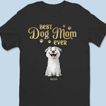 Happiness Is Being A Pet Parent - Dog Personalized Custom Unisex T-shirt, Premium T-shirt, Hoodie - Gift For Pet Owners, Pet Lovers