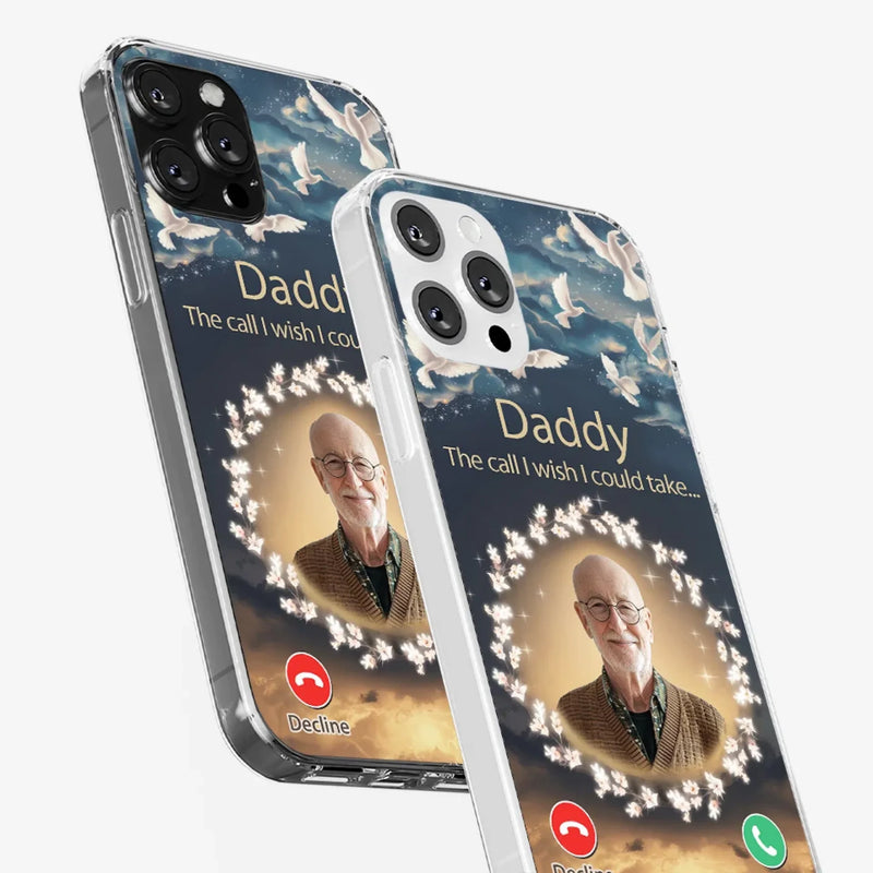 Custom Photo Because Every Memory Deserves A Special Place - Memorial Personalized Custom Clear Phone Case - Sympathy Gift For Family Members