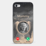 Custom Photo Because Their Love Continues To Guide You - Memorial Personalized Custom Clear Phone Case - Sympathy Gift For Family