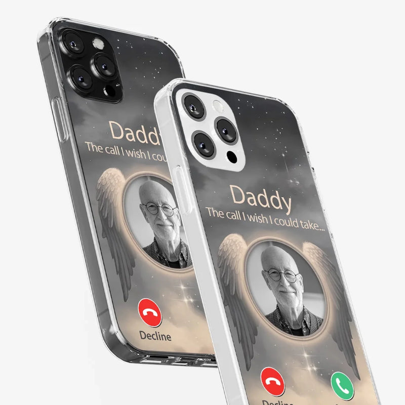 Custom Photo Because Their Love Continues To Guide You - Memorial Personalized Custom Clear Phone Case - Sympathy Gift For Family Members