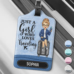 Go Where Your Heart Takes You - Travel Personalized Custom Luggage Tag - Holiday Vacation Gift, Gift For Women