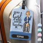 Go Where Your Heart Takes You - Travel Personalized Custom Luggage Tag - Holiday Vacation Gift, Gift For Women