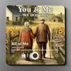 You And Me, We Got This - Couple Personalized Custom Music Fridge Magnet That Can Play Songs - Gift For Husband Wife, Anniversary