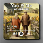 You And Me, We Got This - Couple Personalized Custom Music Fridge Magnet That Can Play Songs - Gift For Couple, Husband, Wife