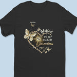 A Grandma's Love Endures Through All - Family Personalized Custom Unisex T-shirt, Premium T-shirt, Hoodie - Gift For Grandma