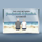Custom Name Grandparents and Grandkids Gifts - Personalized Shaped Acrylic Plaque