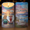 In Our Memories, You Are Always Present - Memorial Personalized Custom LED Candle - Sympathy Gift, Christmas Gift For Family Members