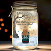 Wherever You Are, You Will Always Be In My Heart - Memorial Personalized Custom Mason Jar Light - Sympathy Gift, Christmas Gift For Family Members