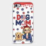 Custom Name Dog Mom Gifts for Dog Lovers - Personalized Phone Case