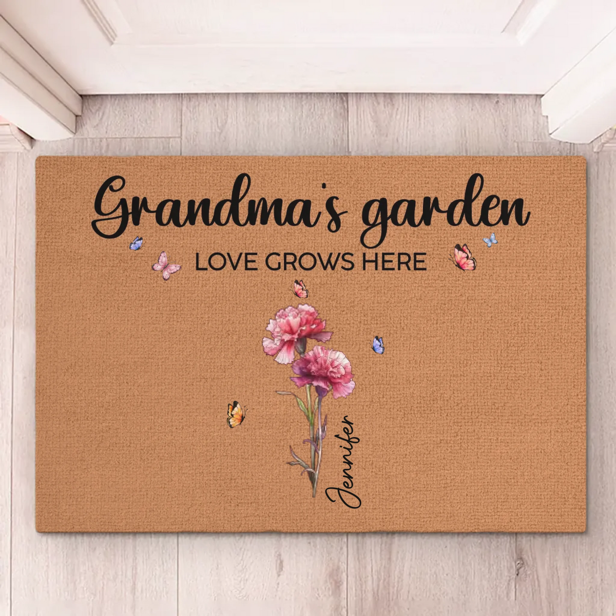 A House Needs A Grandma In It - Family Personalized Custom Home Decor Decorative Mat - Christmas Gift, House Warming Gift For Grandma, Grandparents