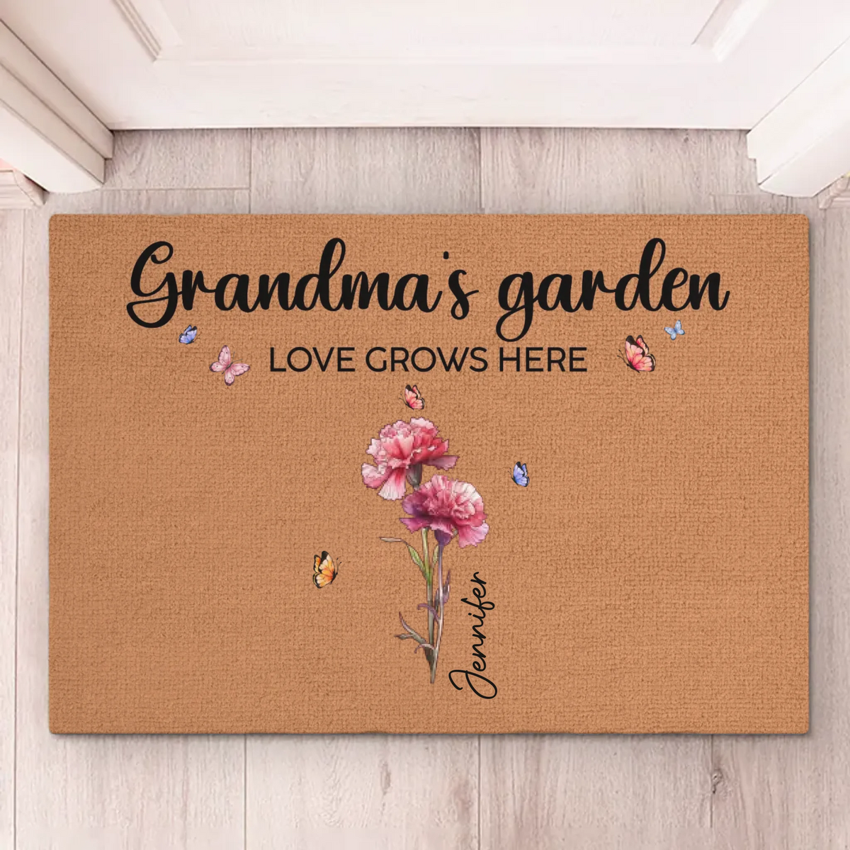 A House Needs A Grandma In It - Family Personalized Custom Home Decor Decorative Mat - Christmas Gift, House Warming Gift For Grandma, Grandparents