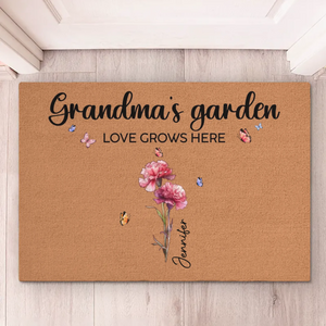A House Needs A Grandma In It - Family Personalized Custom Home Decor Decorative Mat - Christmas Gift, House Warming Gift For Grandma, Grandparents