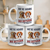 Life With Dogs, One Way Only - Dog Personalized Custom Mug - Gift For Pet Owners, Pet Lovers