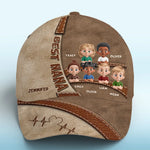 You Are My Guiding Star - Family Personalized Custom Hat, All Over Print Classic Cap - Mother's Day, Gift For Mom, Grandma