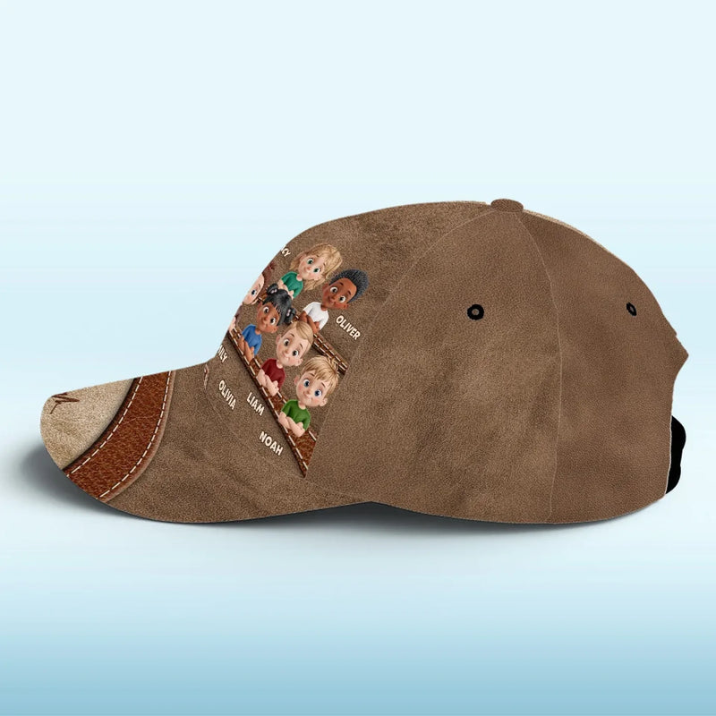 You Are My Guiding Star - Family Personalized Custom Hat, All Over Print Classic Cap - Mother's Day, Gift For Mom, Grandma