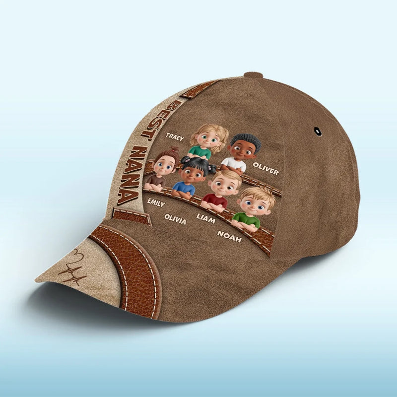 You Are My Guiding Star - Family Personalized Custom Hat, All Over Print Classic Cap - Mother's Day, Gift For Mom, Grandma