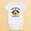 Custom Photo Loyalty Has Four Paws - Dog & Cat Personalized Custom Baby Onesie - Baby Shower Gift, Gift For Pet Owners, Pet Lovers