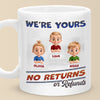Handpicked With Love, Just For You - Family Personalized Custom Mug - Mother's Day Gift For Mom, Grandma