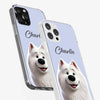 Little Snoot, Big Love - Dog & Cat Personalized Custom Clear Phone Case - Gift For Pet Owners, Pet Lovers
