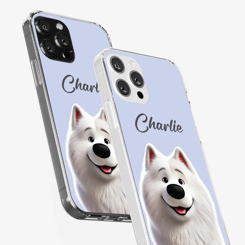 Little Snoot, Big Love - Dog & Cat Personalized Custom Clear Phone Case - Gift For Pet Owners, Pet Lovers