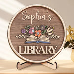 Words Are My Power, Curiosity Is My Fuel - Family Personalized Custom 2-Layered Wooden Plaque With Stand - Gift For Yourself, Best Friends, Siblings, Family Members