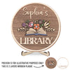 Words Are My Power, Curiosity Is My Fuel - Family Personalized Custom 2-Layered Wooden Plaque With Stand - Gift For Yourself, Best Friends, Siblings, Family Members