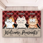 The Best Therapist Has Fur And Four Legs - Cat Personalized Custom Home Decor Decorative Mat - House Warming Gift For Pet Owners, Pet Lovers