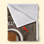 Custom Photo Forever Loved, Forever Missed - Memorial Personalized Custom Blanket - Sympathy Gift For Family Members