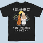 Loyal Hearts Come With Wagging Tails - Dog Personalized Custom Back Printed Unisex T-shirt, Hoodie, Sweatshirt - Gift For Dog Lovers, Daughters, Girls