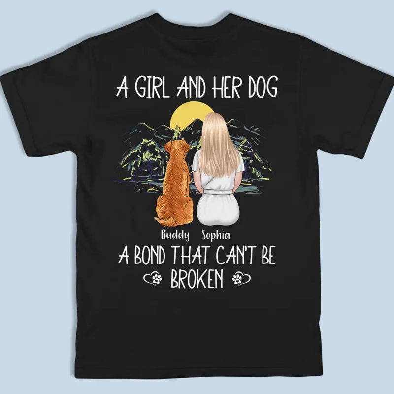 Loyal Hearts Come With Wagging Tails - Dog Personalized Custom Back Printed Unisex T-shirt, Hoodie, Sweatshirt - Gift For Pet Owners, Pet Lovers
