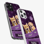 Custom Pet Photo and Name Gifts for Pet Lovers - Personalized Phone Case