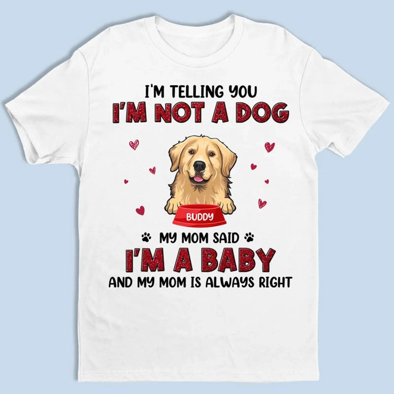 Happiness Is A Wagging Tail - Dog Personalized Custom Unisex T-shirt, Premium T-shirt, Hoodie - Gift For Pet Owners, Pet Lovers