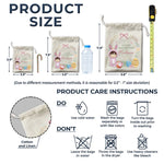 Easter Fun, Wrapped With Love - Family Personalized Custom Favor Bag - Easter Gift For Family Members