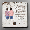 Always Linked By Love And Care - Family Personalized Custom Music Fridge Magnet That Can Play Songs - Mother's Day Gift For Mom, Daughter