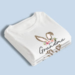 Home Is Wherever Grandmother Is - Family Personalized Custom Unisex T-shirt, Premium T-shirt, Hoodie - Easter Gift For Grandma