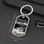 Custom Photo Capture The Sweetest Moments For New Moms - Family Personalized Custom Keychain - Mother's Day, Baby Shower Gift