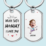 Custom Name Daddy Gifts from Kids - Personalized Keychain