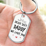 Custom Name Daddy Gifts from Kids - Personalized Keychain