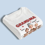 Custom Name Grandma Gifts for Grandmothers - Personalized Apparel