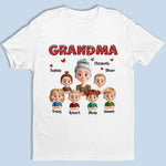 Custom Name Grandma Gifts for Grandmothers - Personalized Apparel
