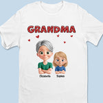 Custom Name Grandma Gifts for Grandmothers - Personalized Apparel