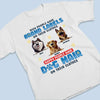 Happy People Have Dog Hair On Their Clothes - Dog Personalized Custom Unisex T-shirt, Premium T-shirt, Hoodie - Gift For Pet Owners, Pet Lovers