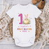 Cuteness Hatched This Easter - Family Personalized Custom Baby Onesie - Easter Gift For Baby Kids, Newborn Baby