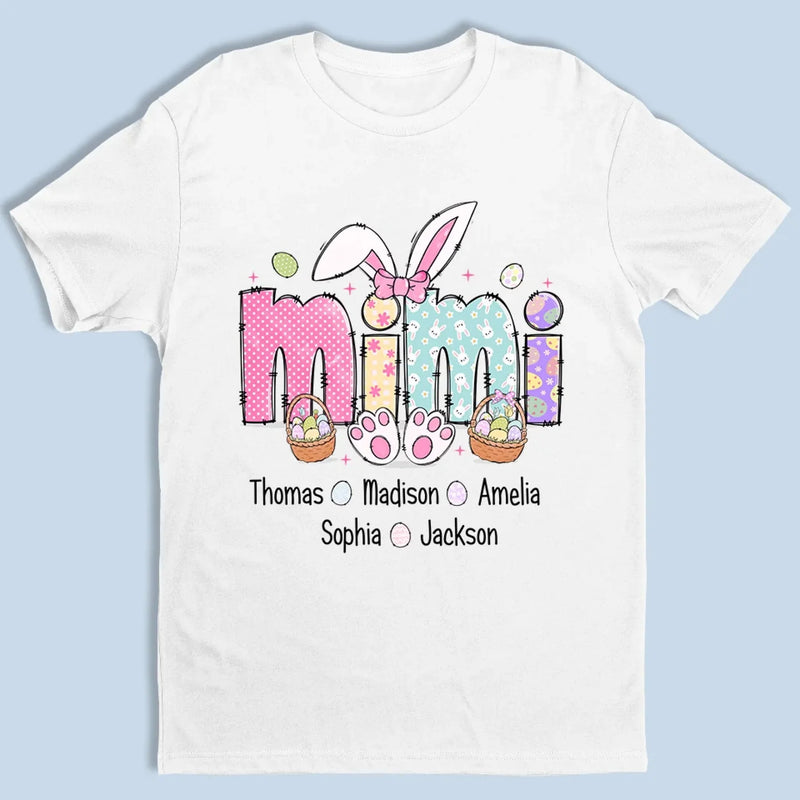 Easter Blessings To The World’s Best Mom - Family Personalized Custom Unisex T-shirt, Premium T-shirt, Hoodie - Easter Gift For Mom, Grandma