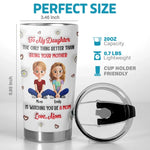 Custom Name Mother Daughter Gifts - Personalized Tumbler