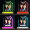 Home Is Wherever Mom Is - Family  Personalized Custom Shaped 3D LED Light - Mother's Day, Gift For Mom, Daughter