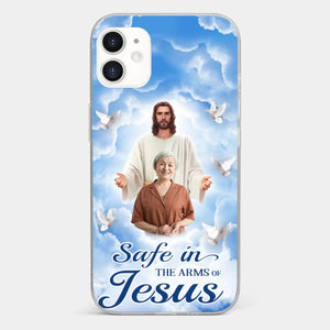 Custom Photo Beautiful As A Bright Shining Star - Memorial Personalized Custom Clear Phone Case - Sympathy Gift For Family Members